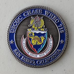 USCGC CHASE - WHEC 718 - Challenge Coin