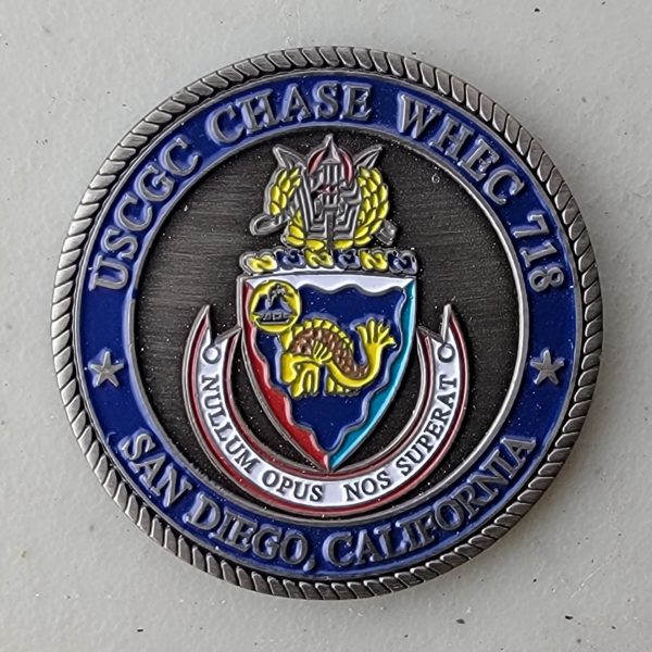 USCGC CHASE - WHEC 718 - Challenge Coin