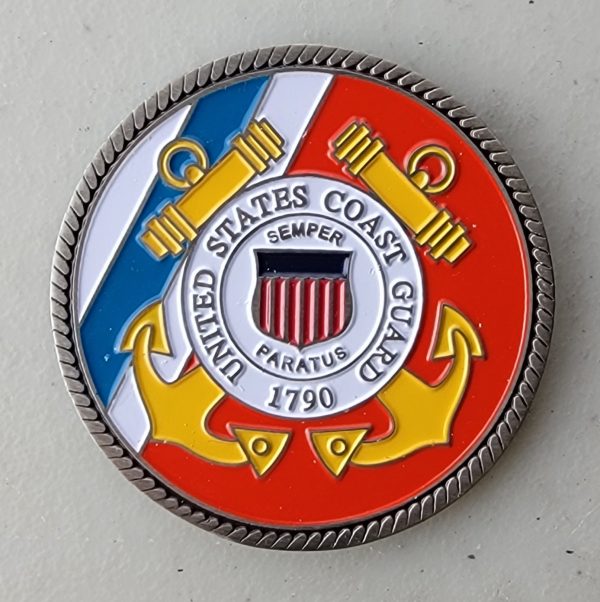 USCGC CHASE - WHEC 718 - Challenge Coin - Image 2