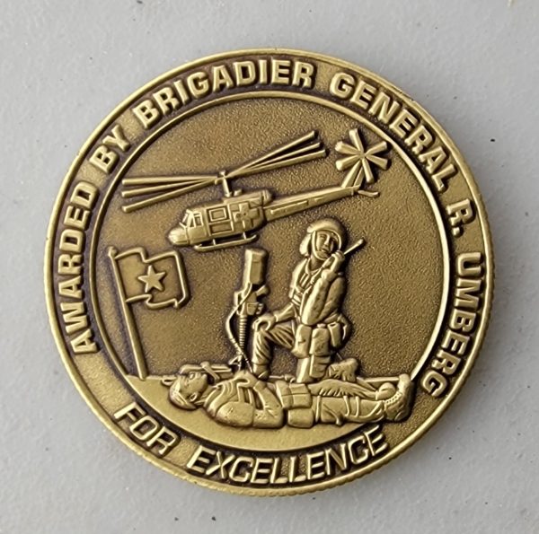 US ARMY MEDICAL DEPARTMENT - GLOBAL MEDIC - Challenge Coin - Image 2