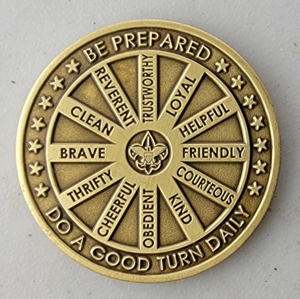 BSA TROOP 655 - ALTA LOMA - Challenge Coin - Image 2