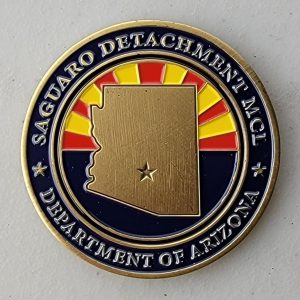 MARINE CORPS LEAGUE - SAGUARO DETACHMENT MCL - Challenge Coin