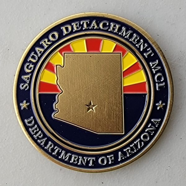 MARINE CORPS LEAGUE - SAGUARO DETACHMENT MCL - Challenge Coin