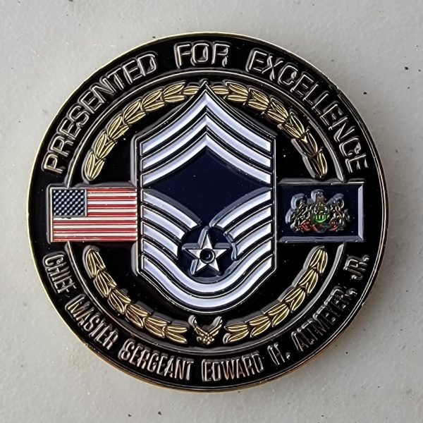 171ST SECURITY FORCES SQUADRON - Challenge Coin - Image 2