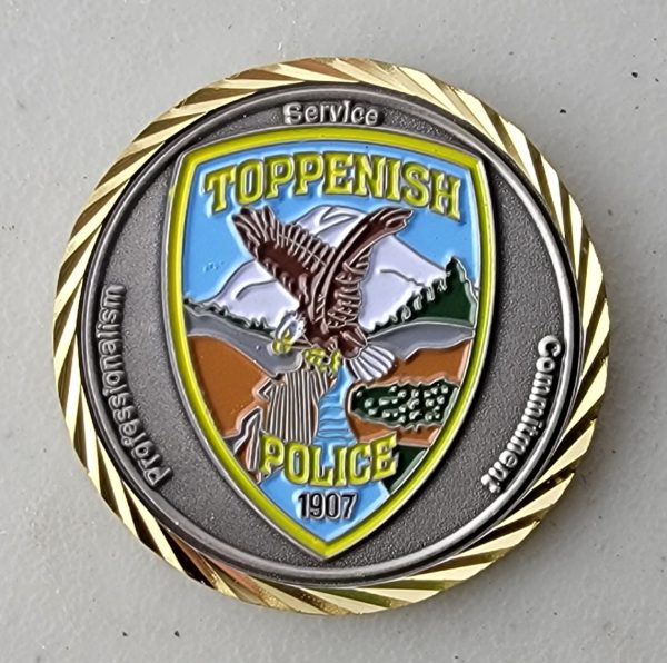 TOPPENISH POLICE - Challenge Coin
