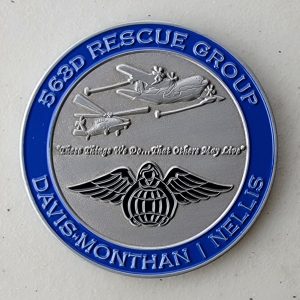 563D RESCUE GROUP - Challenge Coin