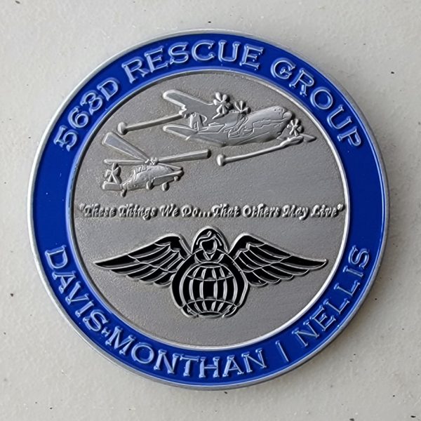 563D RESCUE GROUP - Challenge Coin