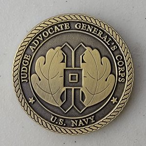 JUDGE ADVOCATE GENERAL'S CORPS - Challenge Coin
