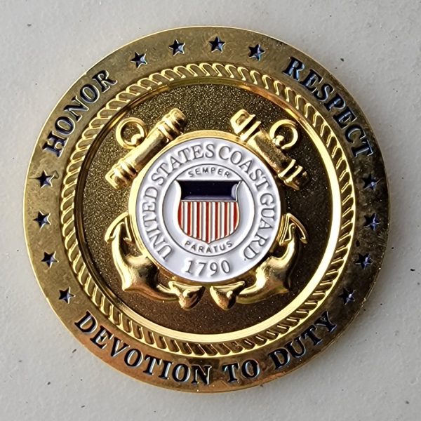 SURFACE FORCES LOGISTICS CENTER - USCG - Challenge Coin - Image 2