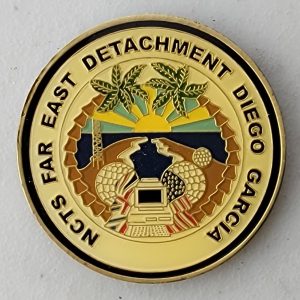NCTS FAR EAST DETACHMENT DIEGO GARCIA - Challenge Coin