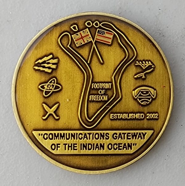 NCTS FAR EAST DETACHMENT DIEGO GARCIA - Challenge Coin - Image 2