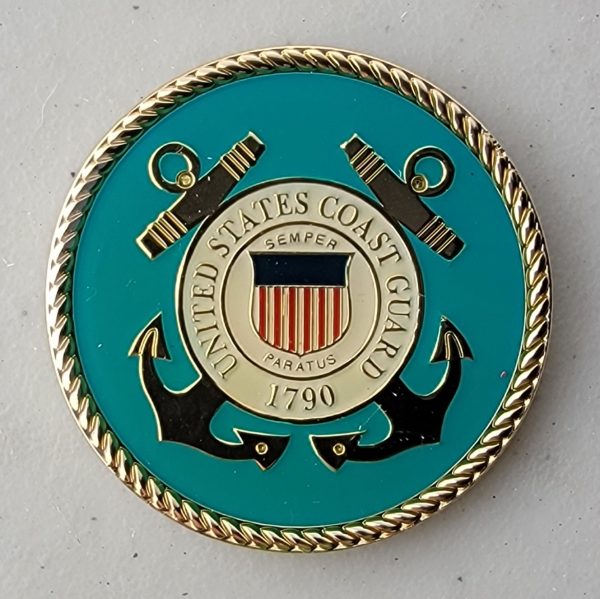 USCGC SAPELO - WPB 1314 - Challenge Coin - Image 2