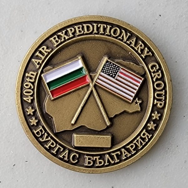 409th AIR EXPEDITIONARY GROUP - Challenge Coin