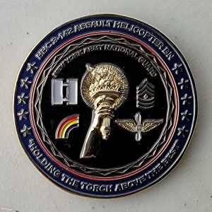 HHC 3-142 ASSAULT HELICOPTER BN - Challenge Coin