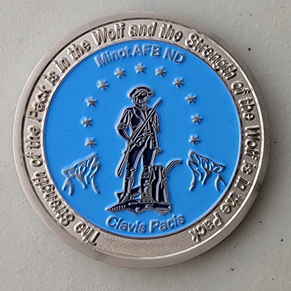 742D MISSILE SQUADRON - Challenge Coin - Image 2