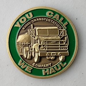 630TH TRANSPORTATION COMPANY - Challenge Coin