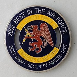 85TH SECURITY FORCES SQUADRON - Challenge Coin