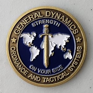 GENERAL DYNAMICS - Challenge Coin