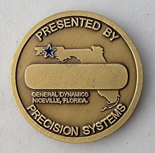 GENERAL DYNAMICS - Challenge Coin - Image 2
