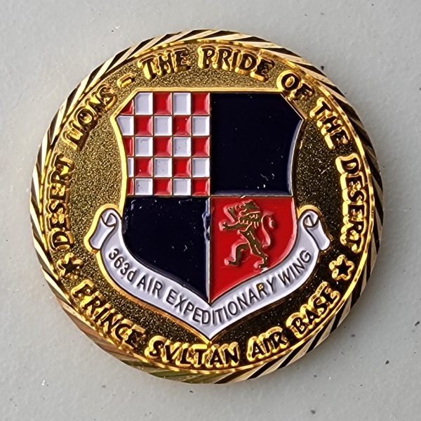 363D AIR EXPEDITIONARY WING - Challenge Coin