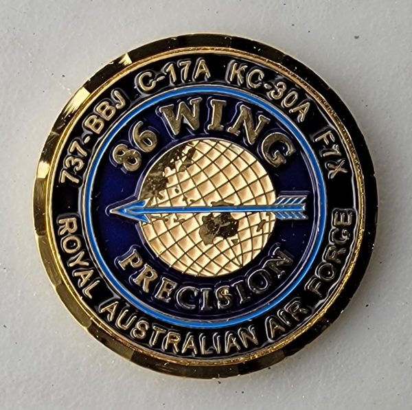86 WING - Challenge Coin