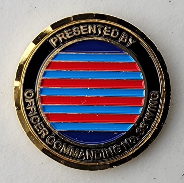 86 WING - Challenge Coin - Image 2