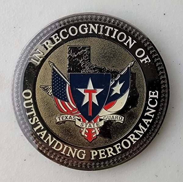 TXSG SOLDIER TRACKING - Challenge Coin - Image 2