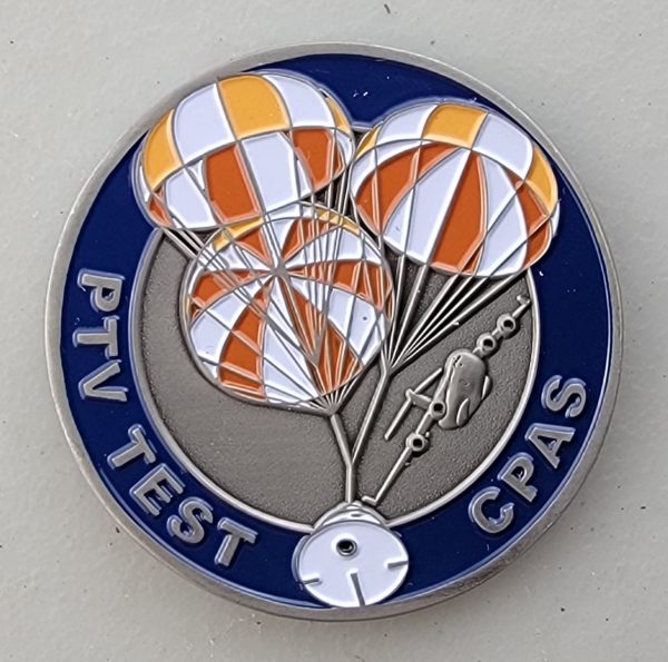 PTV TEST - CPAS - Challenge Coin