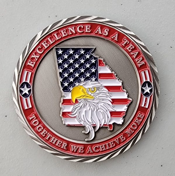 ROBINS CHIEFS GROUP - GEORGIA - Challenge Coin - Image 2