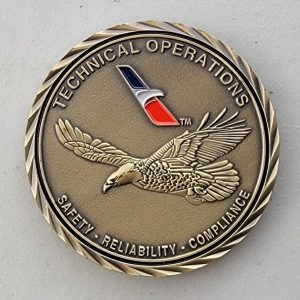 AMERICAN AIRLINES - LINE MAINTENANCE -  Challenge Coin