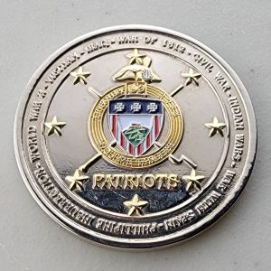 2D BATTALION 3D INFANTRY - PATRIOTS - Challenge Coin
