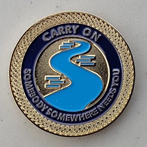 CIA - CARRY ON - Challenge Coin