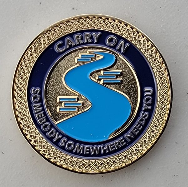 CIA - CARRY ON - Challenge Coin