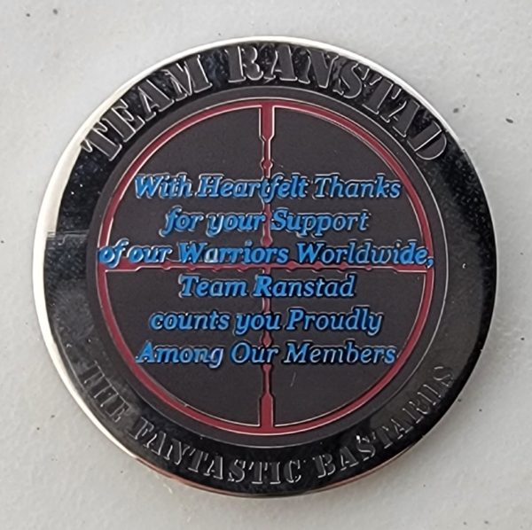 TEAM RANSTAD - Challenge Coin