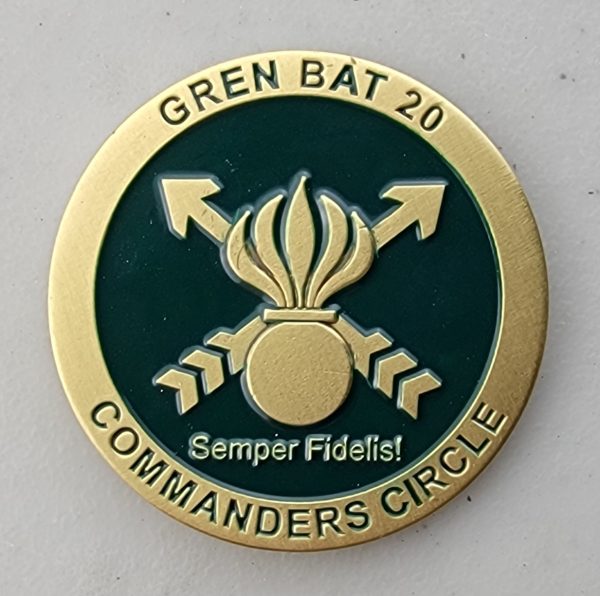 GREN BAT 20 - Challenge Coin