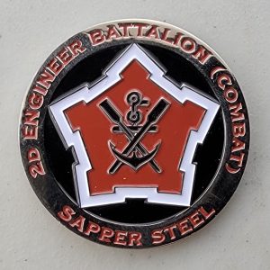 2D ENGINEER BATTALION (COMBAT) - Challenge Coin