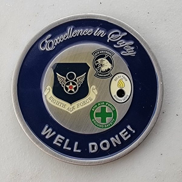 THE MIGHTY EIGHTH - Challenge Coin - Image 2