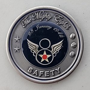 THE MIGHTY EIGHTH - Challenge Coin