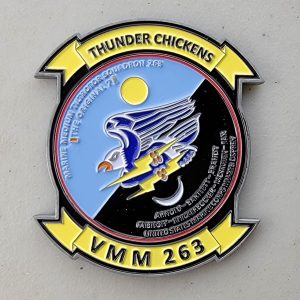 VMM 263 - THUNDER CHICKENS - Challenge Coin