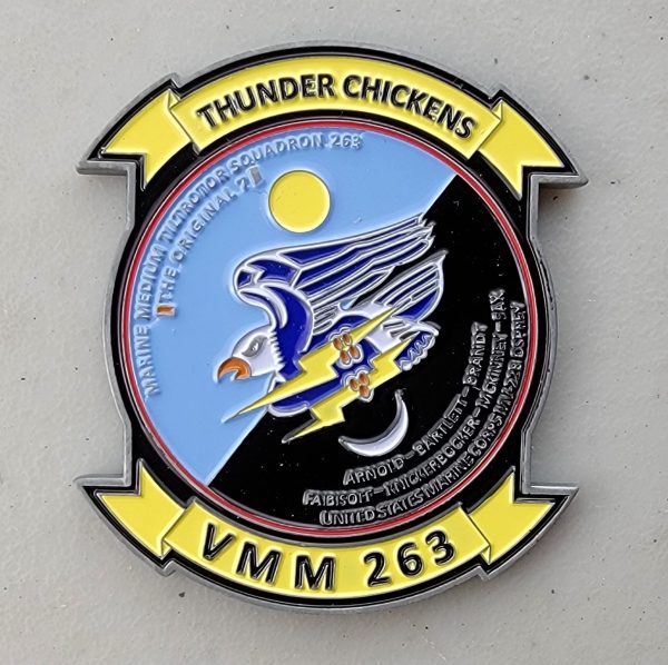 VMM 263 - THUNDER CHICKENS - Challenge Coin