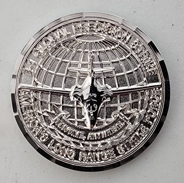 B-1 GLOBAL PRICSION STRIKE - Challenge Coin