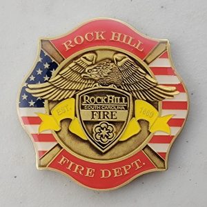 ROCK HILL FIRE DEPT - Challenge Coin