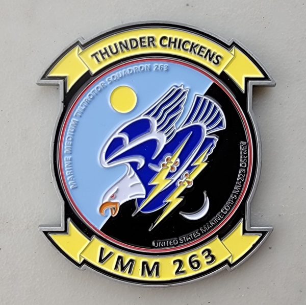 VMM 263 - THUNDER CHICKENS - Challenge Coin