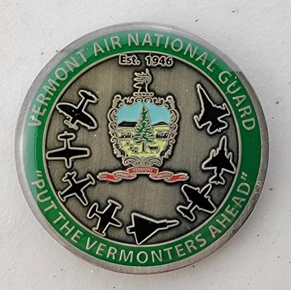 158th FIGHTER WING - Challenge Coin - Image 2