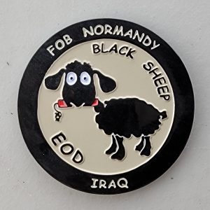 EOD - BLACK SHEEP - Challenge Coin