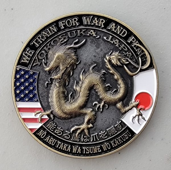 SURFACE COMBAT SYSTEMS - TRAINING COMMAND - Challenge Coin - Image 2