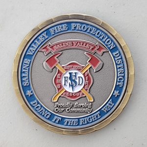 SALINE VALLEY FIRE PROTECTION DISTRICT - Challenge Coin