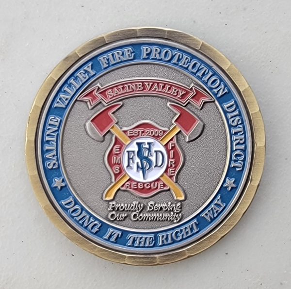 SALINE VALLEY FIRE PROTECTION DISTRICT - Challenge Coin