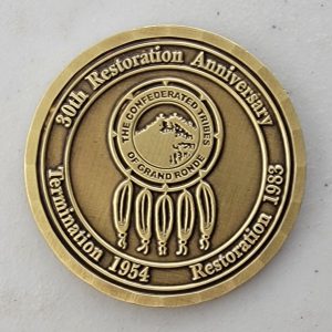 THE CONFEDERATED TRIBES OF GRAND RONDE - Challenge Coin