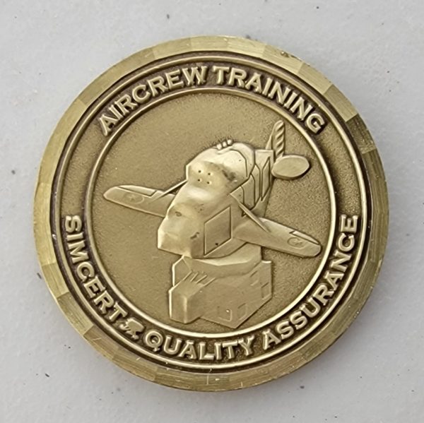 HQ AMC - DET3 AMCAOS - Challenge Coin - Image 2